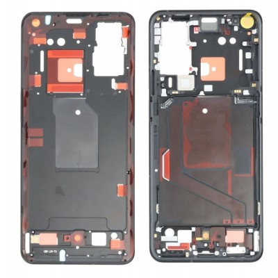 Lcd Frame Middle Chassis For Oneplus 9 Pro Grey By - Maxbhi Com