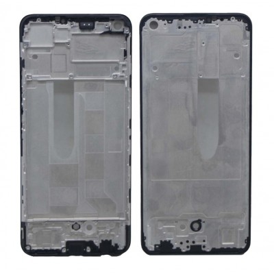 Lcd Frame Middle Chassis For Realme 8 Pro Yellow By - Maxbhi Com