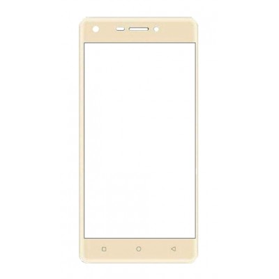 Replacement Front Glass For Intex Aqua Lions 3 Lower Flex White By - Maxbhi Com