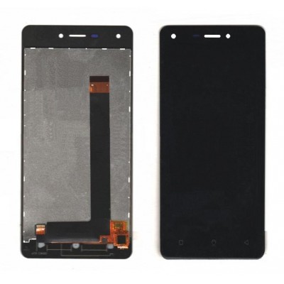 Lcd With Touch Screen For Intex Aqua Lions 3 Lower Flex Black By - Maxbhi Com