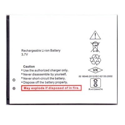 Battery For Micromax A102 Canvas Doodle 3 By - Maxbhi.com
