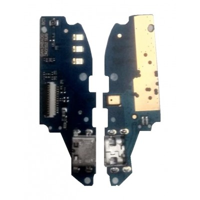 Charging Connector Flex Pcb Board For Panasonic Eluga Icon By - Maxbhi Com