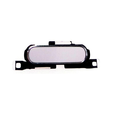 Home Button Outer For Samsung Galaxy Alpha Smg850y Silver By - Maxbhi Com