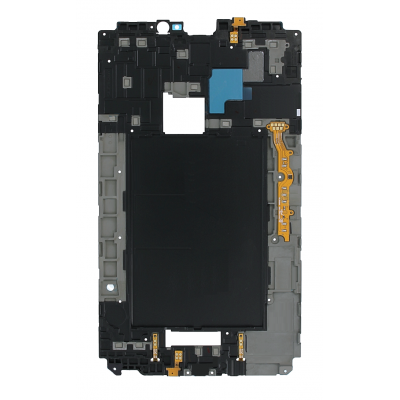 Lcd Frame Middle Chassis For Samsung Galaxy Tab Active3 Black By - Maxbhi Com