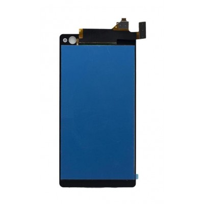 Lcd With Touch Screen For Sony Xperia C4 White By - Maxbhi Com