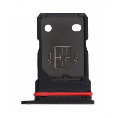 Sim Card Holder Tray For Oneplus 9r Black - Maxbhi Com
