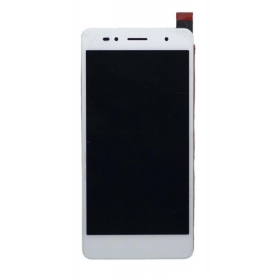 Lcd With Touch Screen For Lava Z10 Black By - Maxbhi Com