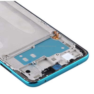 Lcd Frame Middle Chassis For Xiaomi Redmi Note 9 Pro Blue By - Maxbhi Com