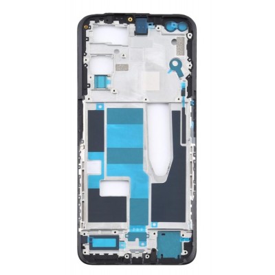 Lcd Frame Middle Chassis For Realme X50 5g Black By - Maxbhi Com