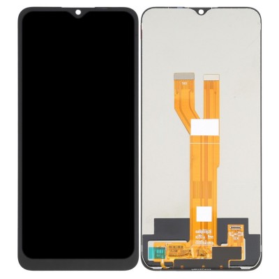 Lcd With Touch Screen For Realme C20 Grey By - Maxbhi Com