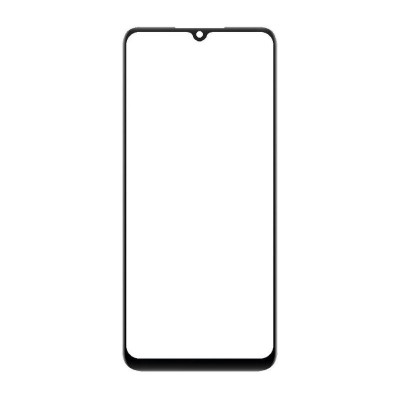 Replacement Front Glass For Vivo X50e Black By - Maxbhi Com