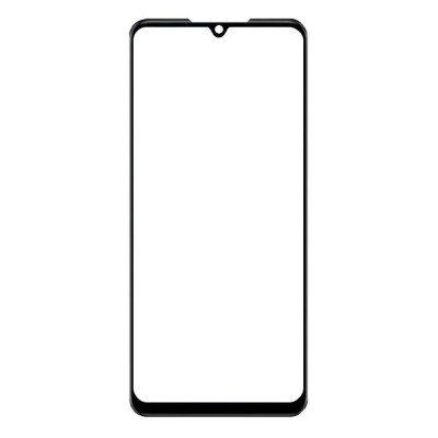 Replacement Front Glass For Vivo Y73s Black By - Maxbhi Com