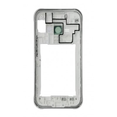 Lcd Frame Middle Chassis For Samsung Galaxy J1 Ace Neo White By - Maxbhi Com