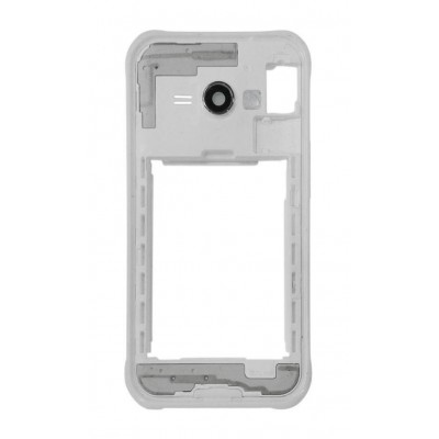Lcd Frame Middle Chassis For Samsung Galaxy J1 Ace Neo White By - Maxbhi Com
