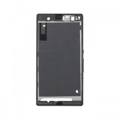 Lcd Frame Middle Chassis For Sony Xperia Z Lt36 Purple By - Maxbhi Com