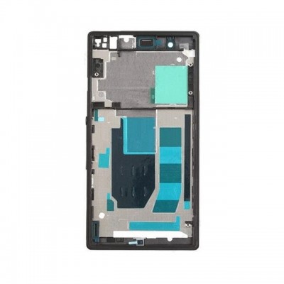 Lcd Frame Middle Chassis For Sony Xperia Z Lt36 Purple By - Maxbhi Com