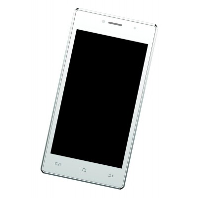 Lcd Frame Middle Chassis For Spice Mi451 Smartflo Poise White By - Maxbhi Com