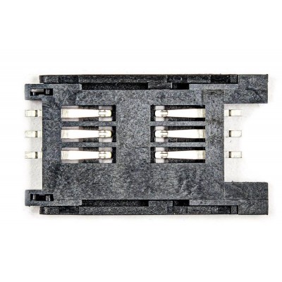 Sim Card Connector For Nokia 7610 Compatible With 3200 3300 5100 5110 6110 6220 6610 6610i 6630 6670 6680 6681 7210 7250 7250i Motorola T720 V3688 Cell Phones - Maxbhi Com
