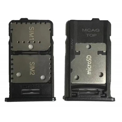Sim Card Holder Tray For Samsung Galaxy M62 Black - Maxbhi Com