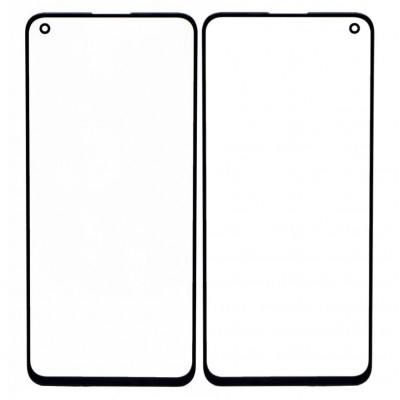 Replacement Front Glass For Realme X7 Max 5g Pink By - Maxbhi Com