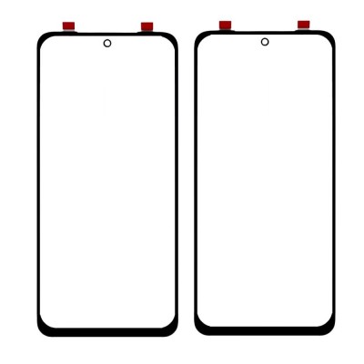 Replacement Front Glass For Xiaomi Redmi Note 10s Black By - Maxbhi Com
