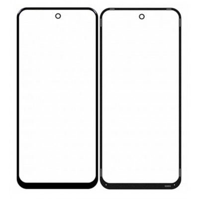 Replacement Front Glass For Xiaomi Mi 11x Pro Silver By - Maxbhi Com