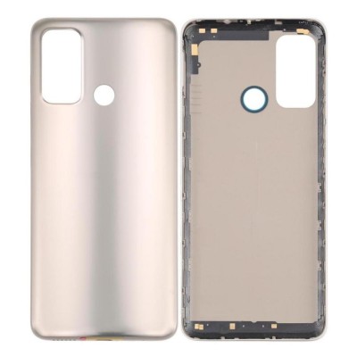 Back Panel Cover For Motorola Moto G60 White - Maxbhi Com