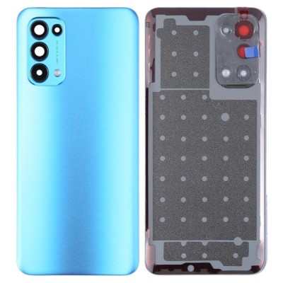 Back Panel Cover For Oppo Reno5 5g Blue - Maxbhi Com