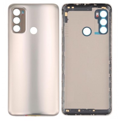 Back Panel Cover For Motorola Moto G40 Fusion White - Maxbhi Com