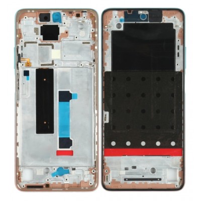 Lcd Frame Middle Chassis For Xiaomi Redmi Note 9 Pro 5g Sky By - Maxbhi Com