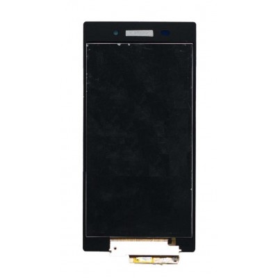 Lcd With Touch Screen For Sony Xperia Z1 C6943 Black By - Maxbhi Com