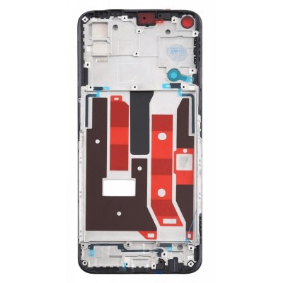 Lcd Frame Middle Chassis For Oppo A72 Black By - Maxbhi Com