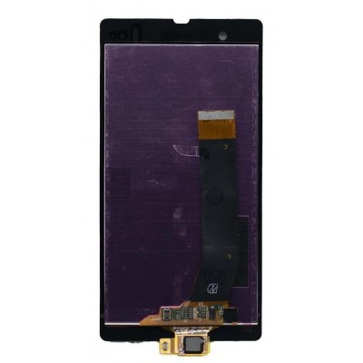 Lcd With Touch Screen For Sony Xperia C6602 White By - Maxbhi Com