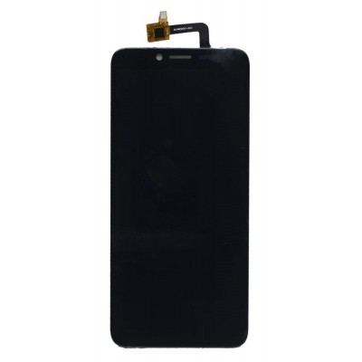 Lcd With Touch Screen For Coolpad Mega 5 Black By - Maxbhi Com