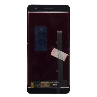 Lcd With Touch Screen For Lava X46 Black By - Maxbhi Com