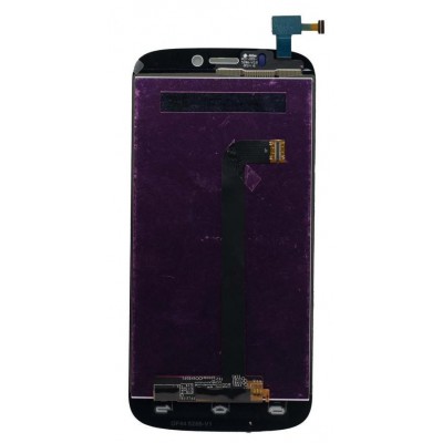 Lcd With Touch Screen For Micromax A300 Canvas Gold Gold By - Maxbhi Com