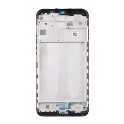 Lcd Frame Middle Chassis For Xiaomi Redmi 9c Black By - Maxbhi Com