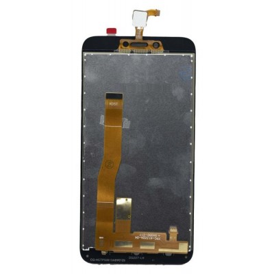 Lcd With Touch Screen For Lava Z41 Blue By - Maxbhi Com