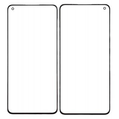 Replacement Front Glass For Xiaomi Mi 11 Lite Blue By - Maxbhi Com