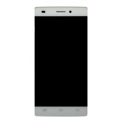 Lcd With Touch Screen For Intex Aqua Ace Mini White By - Maxbhi Com