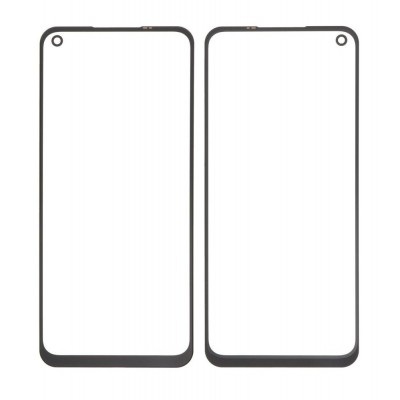 Replacement Front Glass For Realme Narzo 30 5g Silver By - Maxbhi Com