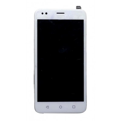 Lcd With Touch Screen For Intex Lions 6 White By - Maxbhi Com