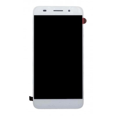Lcd With Touch Screen For Huawei Y3 2017 White By - Maxbhi Com