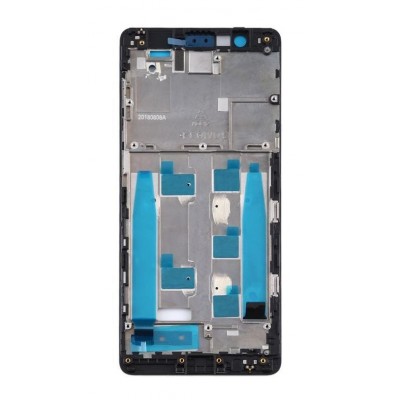 Lcd Frame Middle Chassis For Nokia 5 1 Black By - Maxbhi Com