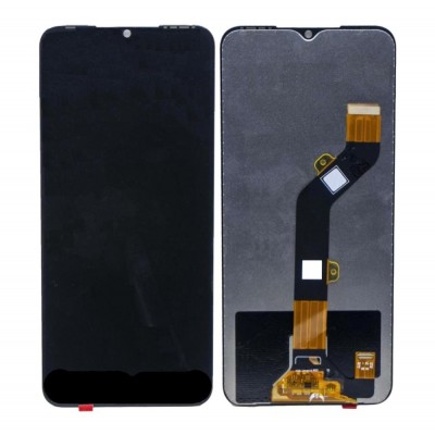 Lcd With Touch Screen For Tecno Spark 7t White By - Maxbhi Com