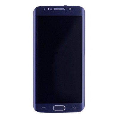 Lcd With Touch Screen For Samsung Galaxy S6 Edge Black By - Maxbhi Com