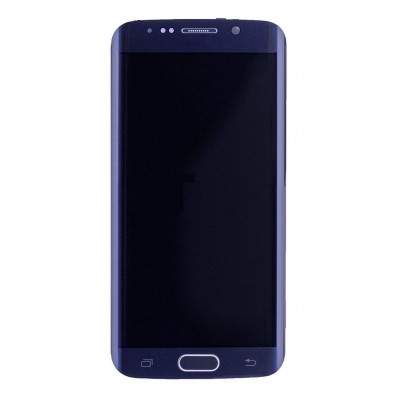 Display for Samsung Galaxy S6 Edge Black (Combo Folder) by Maxbhi.com