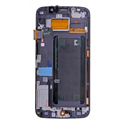 Lcd With Touch Screen For Samsung Galaxy S6 Edge Green By - Maxbhi Com