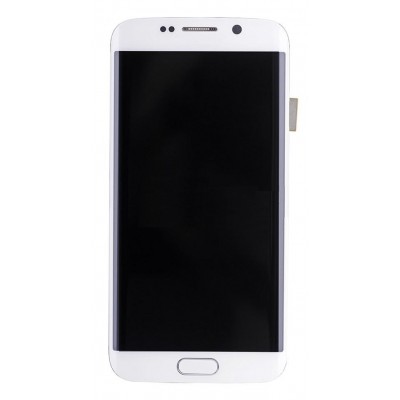 Display for Samsung Galaxy S6 Edge White (Combo Folder) by Maxbhi.com