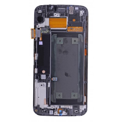 Display for Samsung Galaxy S6 Edge White (Combo Folder) by Maxbhi.com